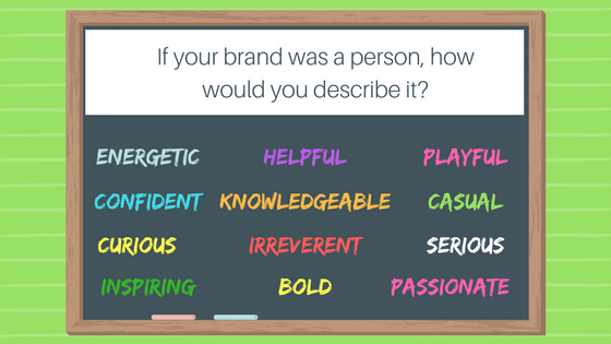 Brand personality list