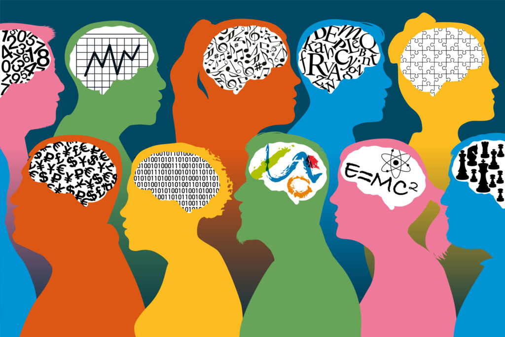 An image illustraing the concept of thought leadership and diversity of thinking.